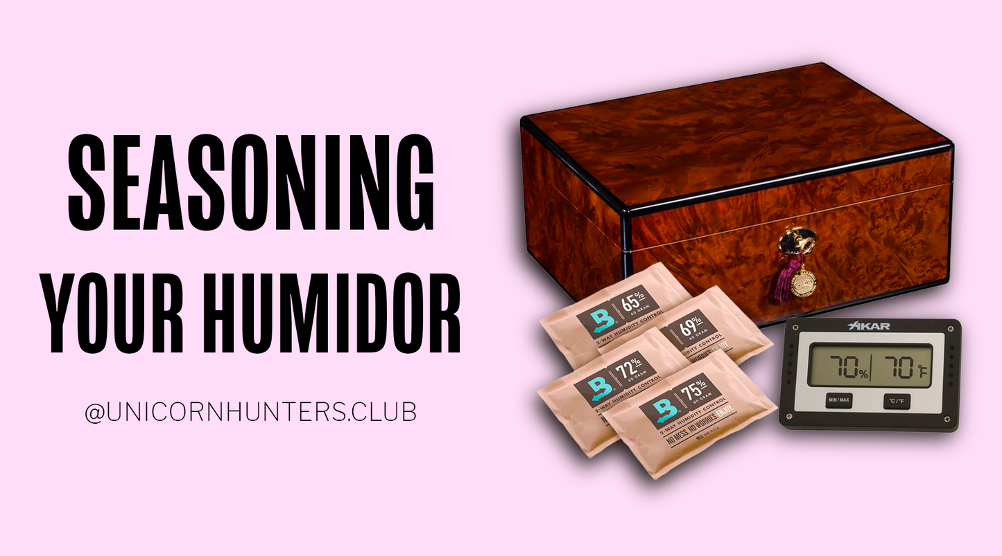 Seasoning Your Humidor
